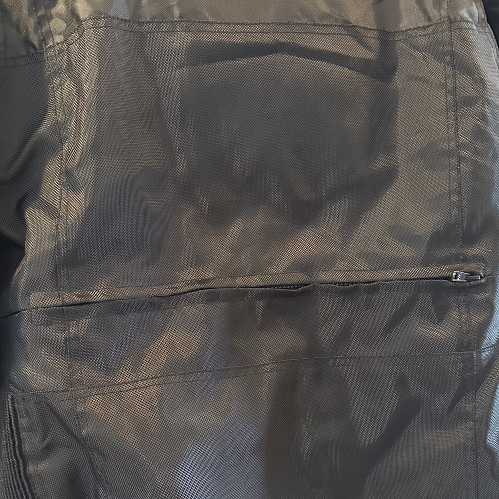Screaming Eagle by Harley Davidson Women’s Black Biker Jacket, Leather Accents - Picture 9 of 17